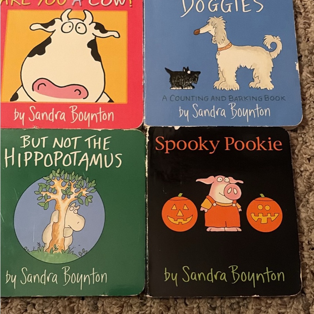 Sandra Boynton Board Book Set of 4 Sale 3 for $20